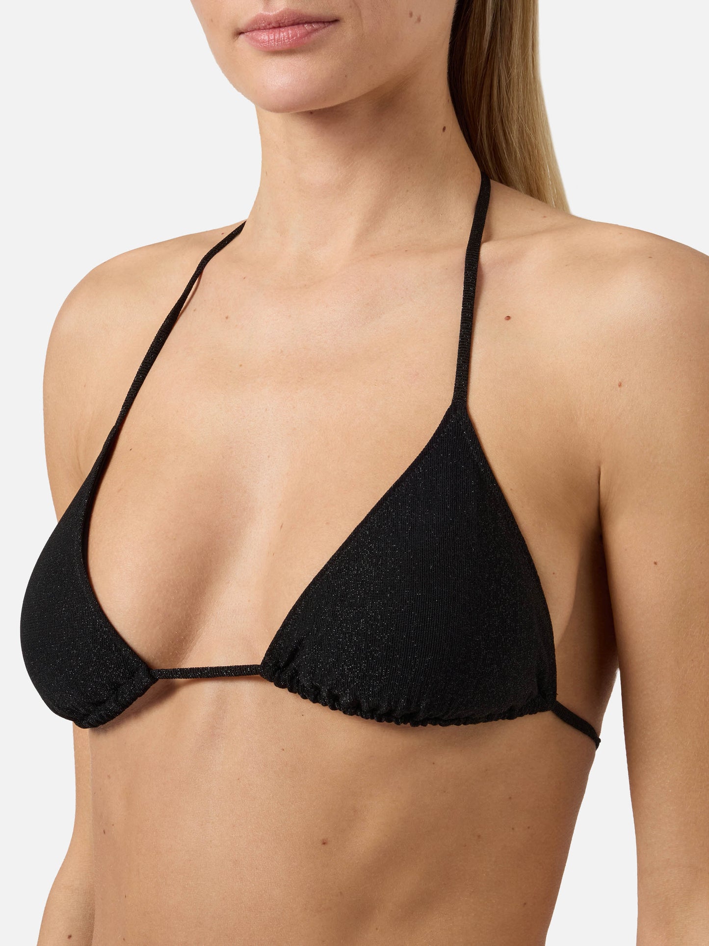 Bikini Leah Teen in maglina lurex nero