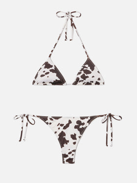 Leah Teen cow print bikini