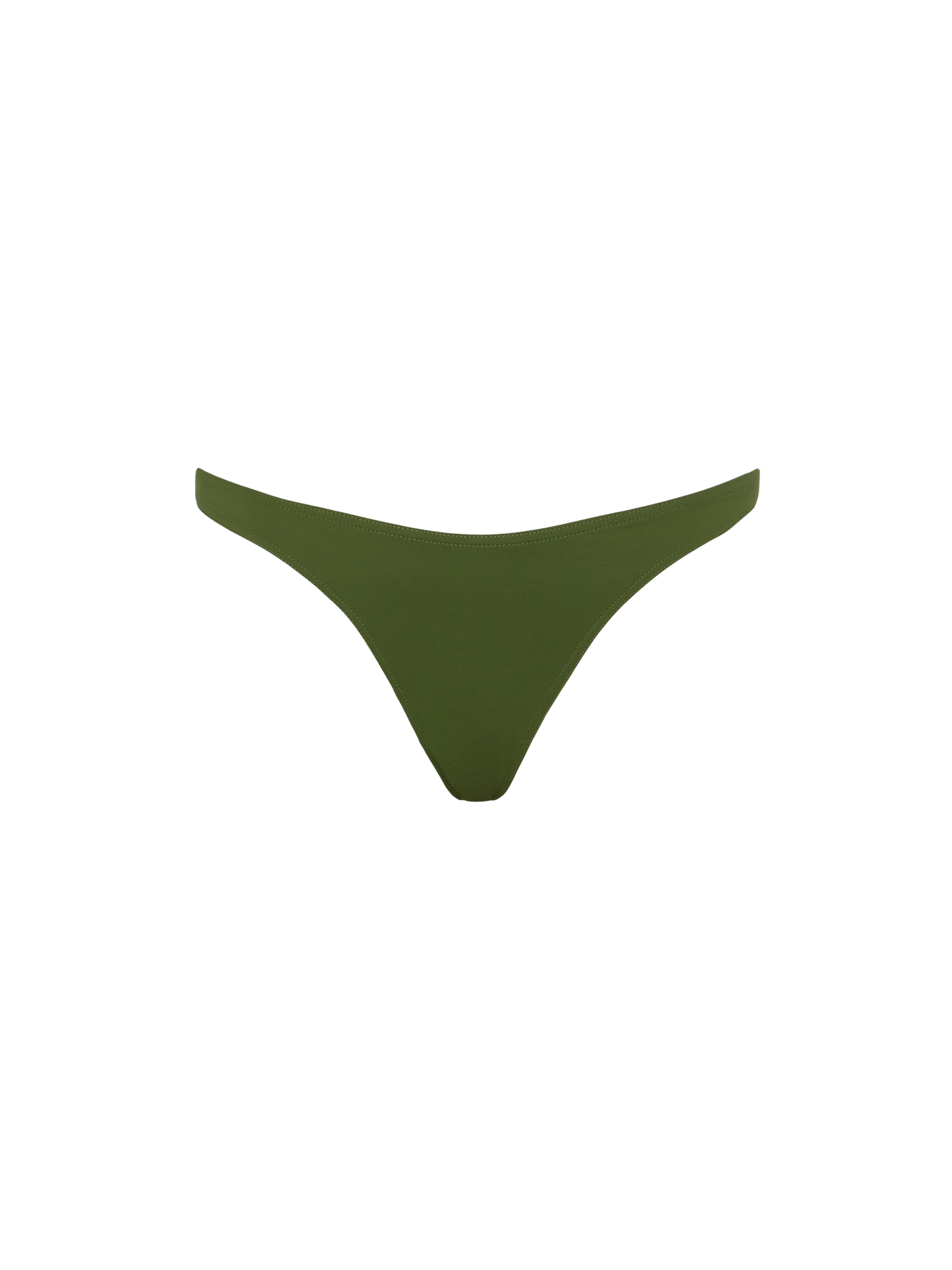 Lido military green classic swim briefs - MC2 Saint Barth