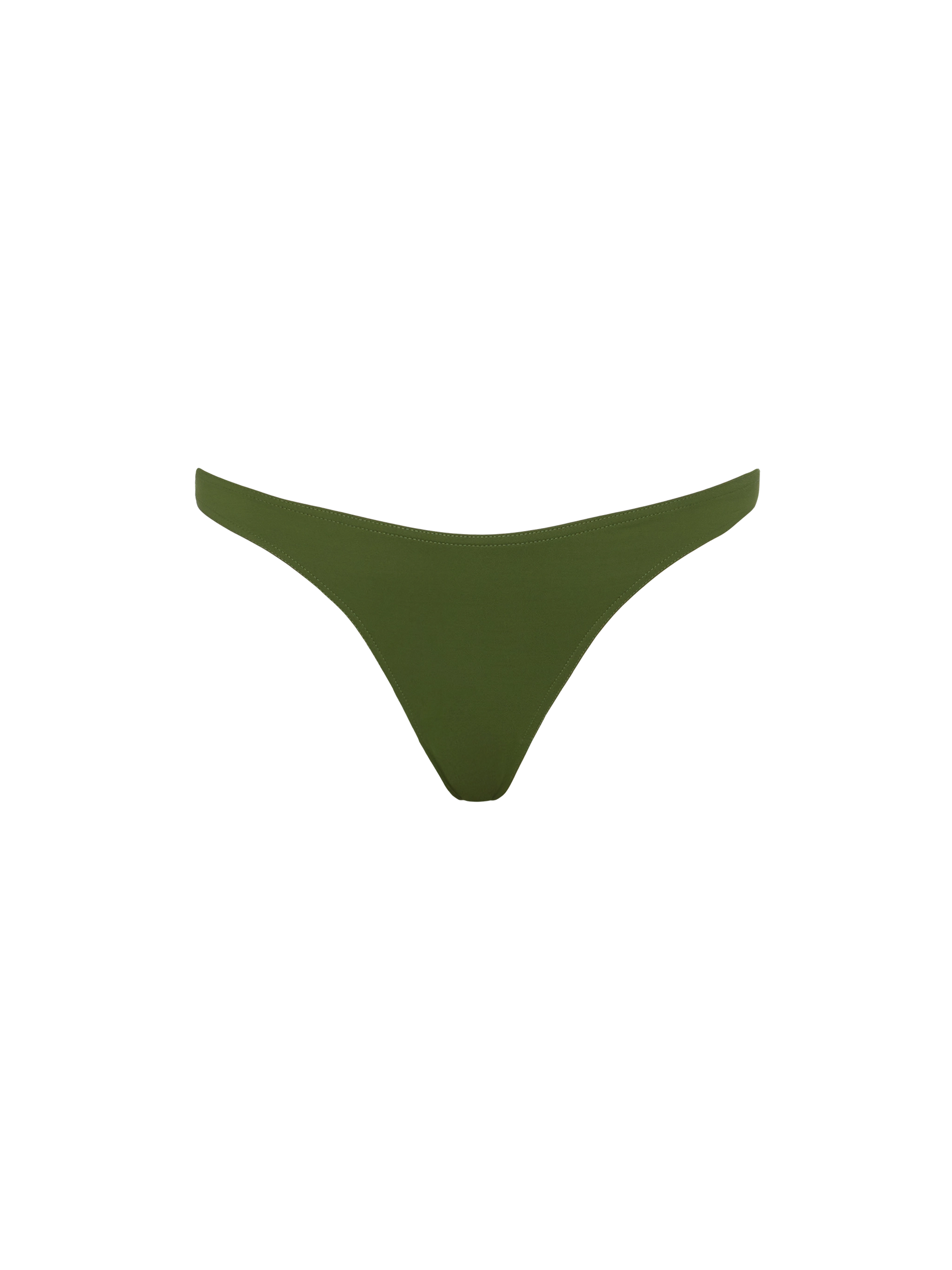 Lido military green classic swim briefs - MC2 Saint Barth