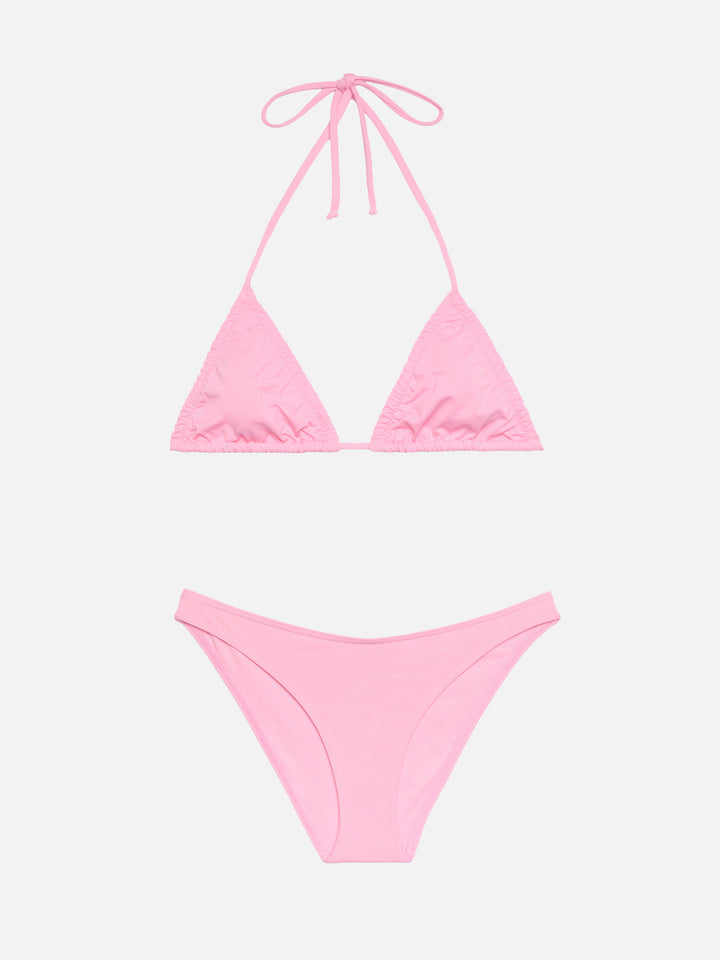 Nilly Lido classic triangle bikini in pink