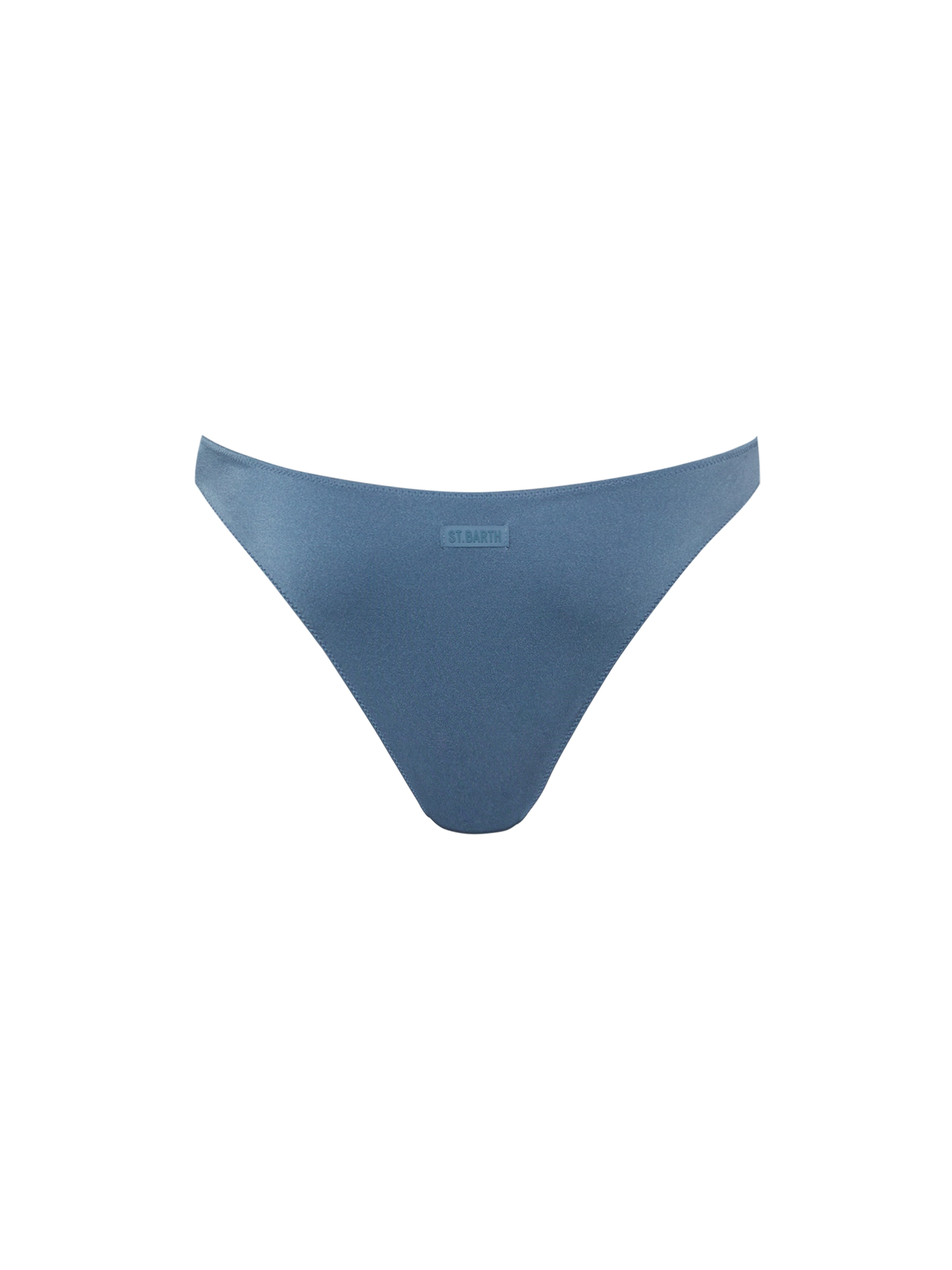 Lido shimmer avio blue classic swim briefs - MC2 Saint Barth