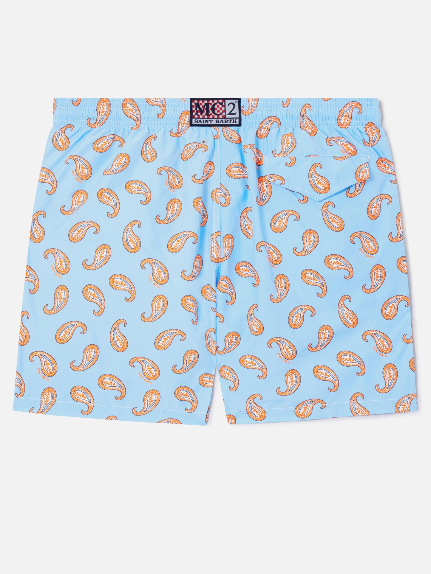 Short de bain Lighting à imprimé paisley 