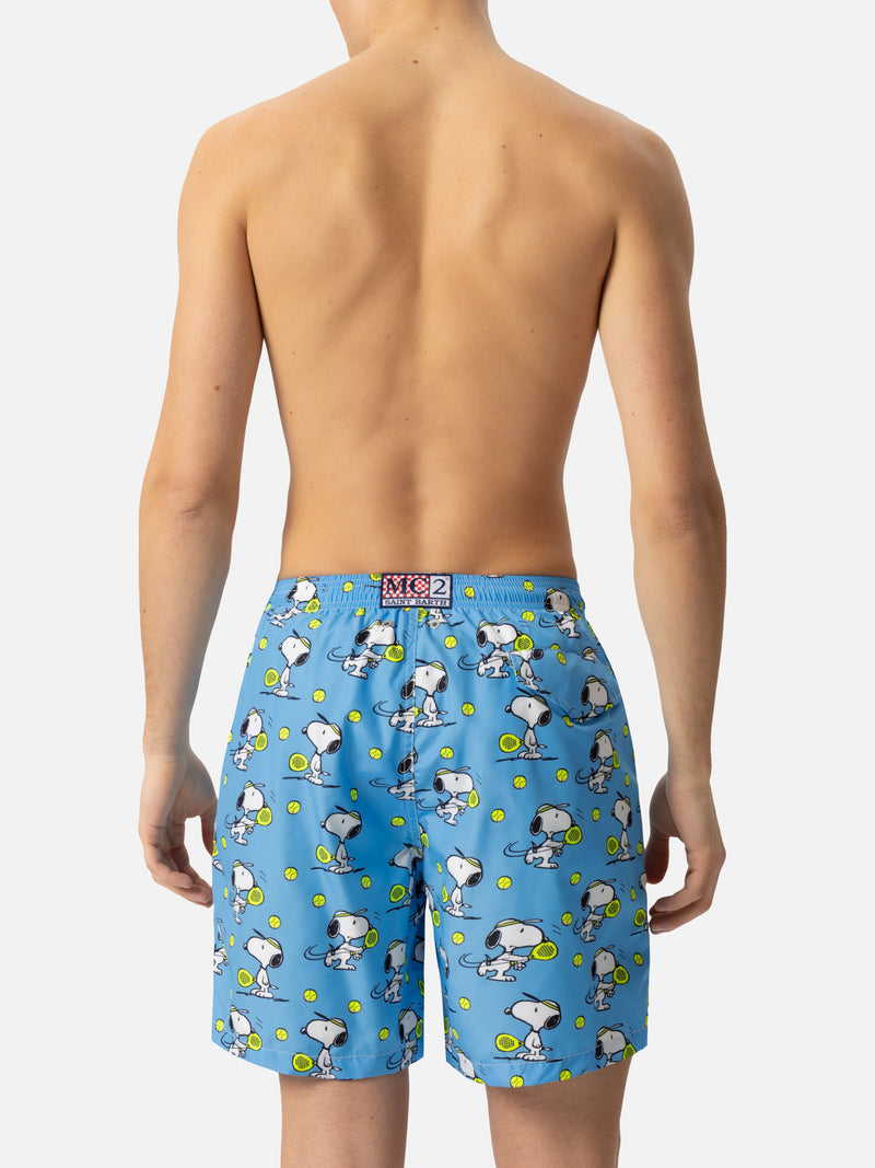 Badeshorts aus leichtem Stoff „Lighting“ mit Snoopy-Print|SNOOPY PEANUTS® SPECIAL EDITION