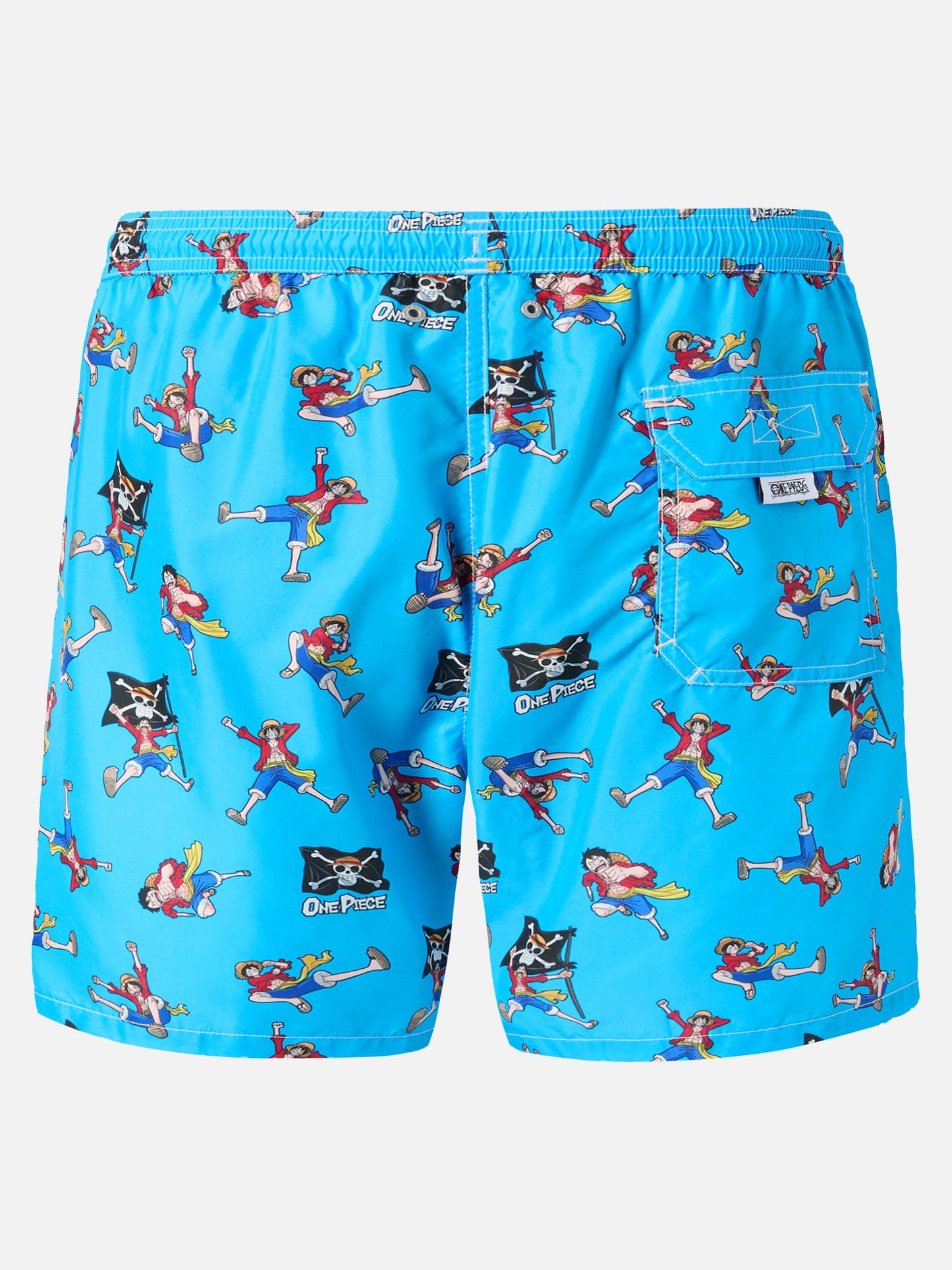 Leichte Badehose aus Lightning-Material mit One Piece-Print | ONE PIECE® SPECIAL EDITION
