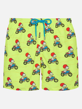 Herren-Badeshorts aus leichtem Stoff mit Snoopy-Aufdruck | PEANUTS® SONDEREDITION