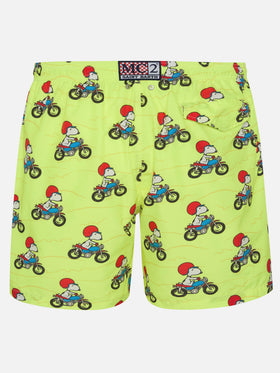 Herren-Badeshorts aus leichtem Stoff mit Snoopy-Aufdruck | PEANUTS® SONDEREDITION
