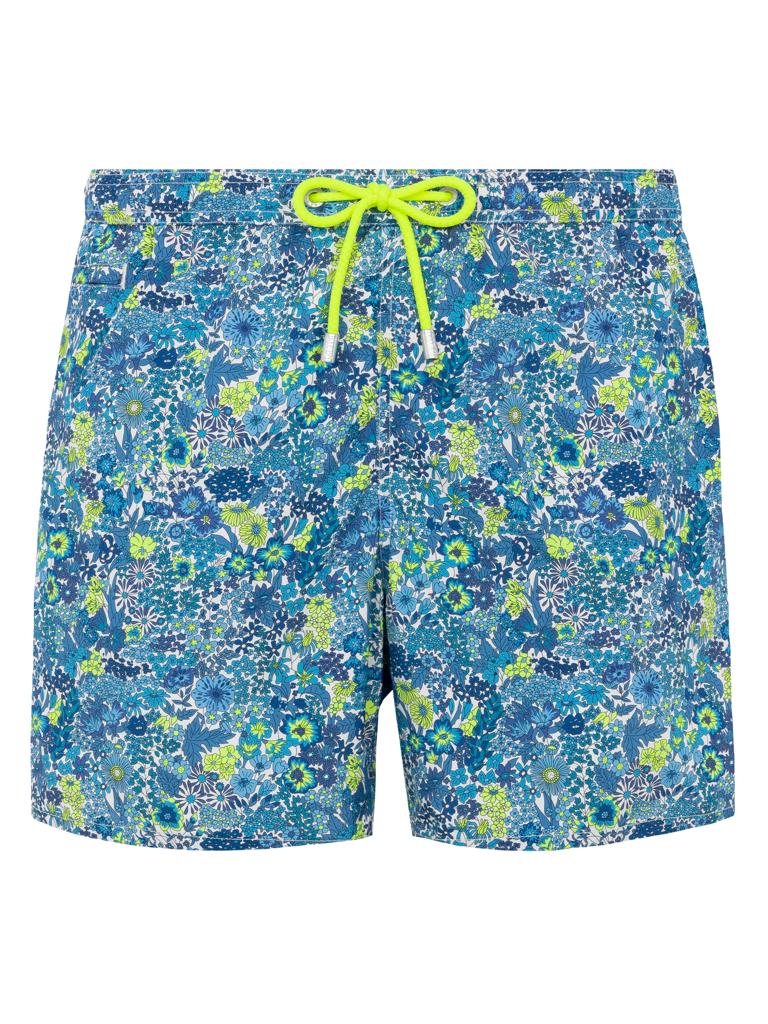 Lightweight fabric swim shorts Lighting with Margaret Annie print | MADE WITH LIBERTY FABRIC - MC2 Saint Barth
