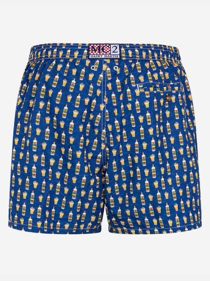 Costume da bagno da uomo in tessuto leggero Lighting Micro Fantasy con stampa Vov Bombardino | VOV SPECIAL EDITION