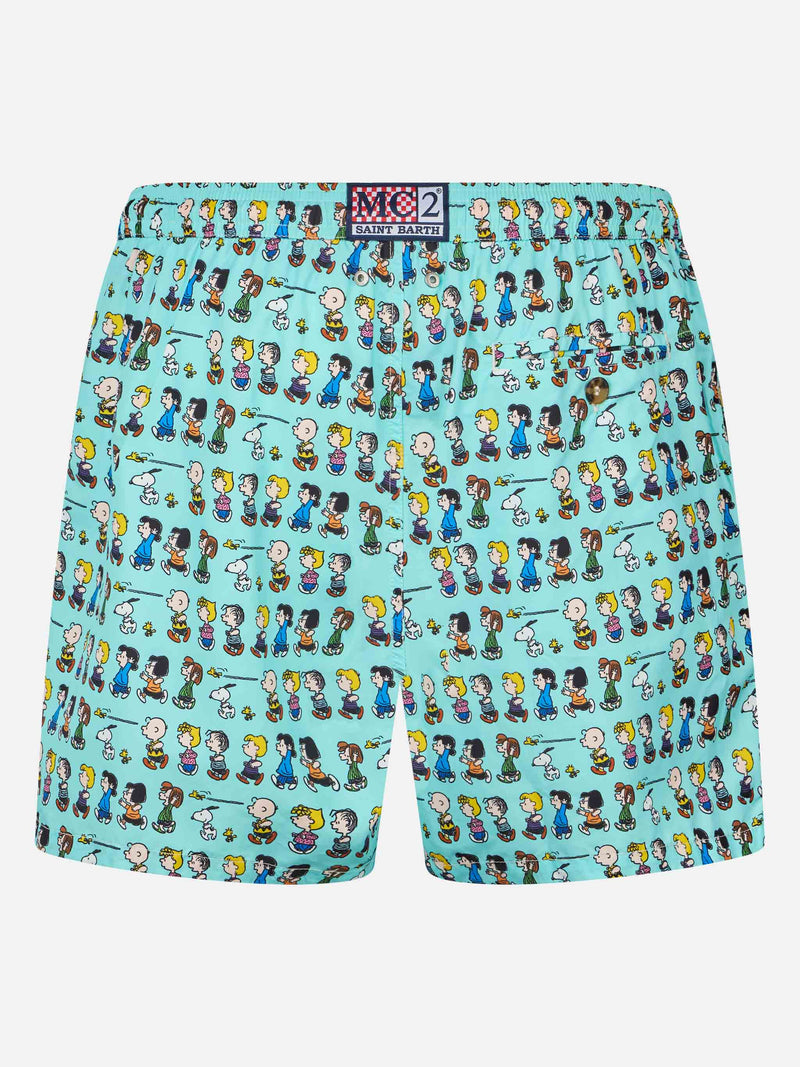 Herren-Badeshorts aus leichtem Stoff Lighting Micro Fantasy mit Peanuts-Aufdruck | SNOOPY PEANUTS™ SONDEREDITION