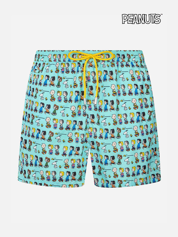 Man lightweight fabric swim-shorts Lighting Micro Fantasy with Peanuts print | SNOOPY PEANUTS™ SPECIAL EDITION