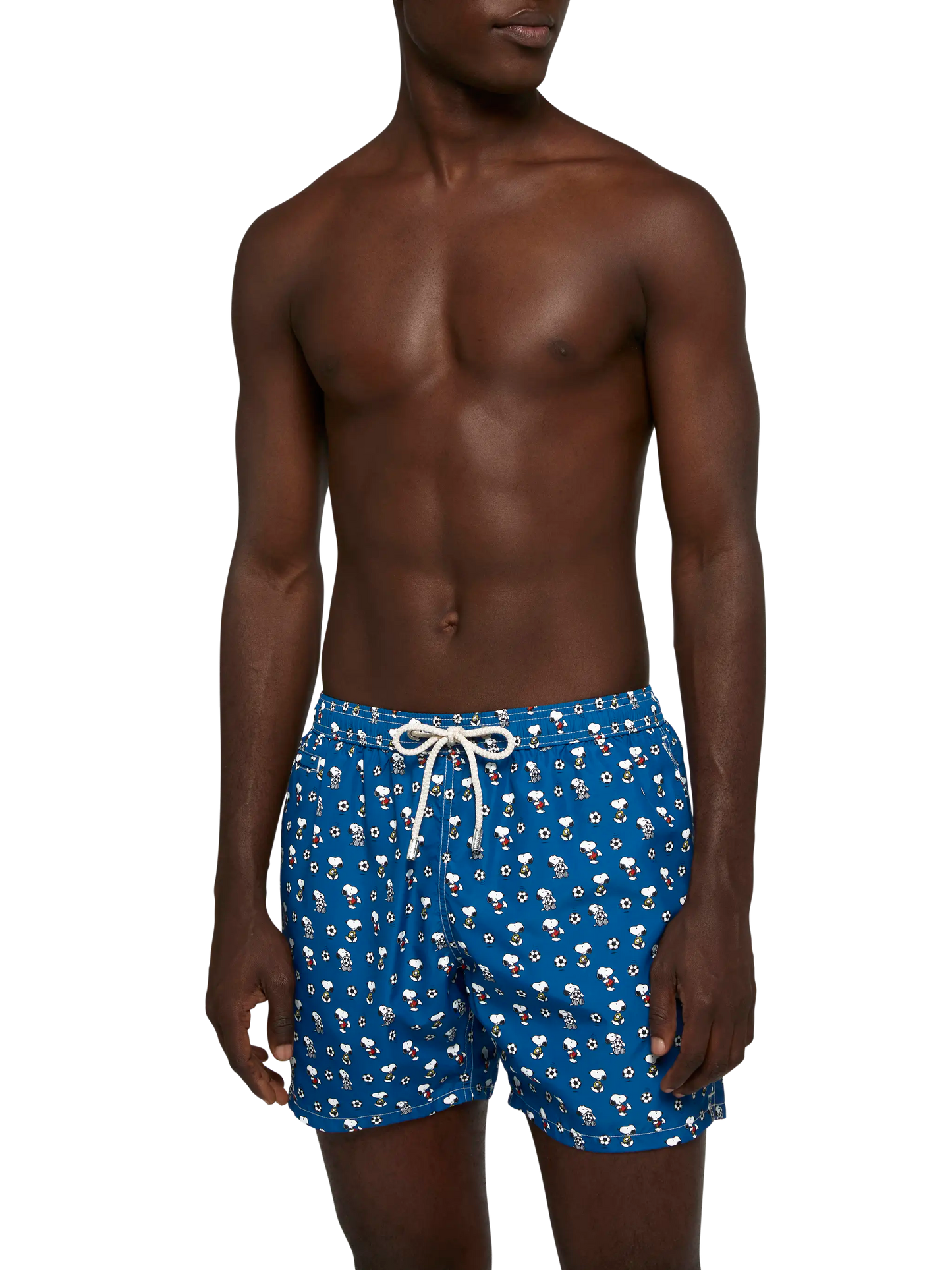Lightweight fabric swim shorts Lighting with Snoopy print | SNOOPY PEANUTS® SPECIAL EDITION - MC2 Saint Barth