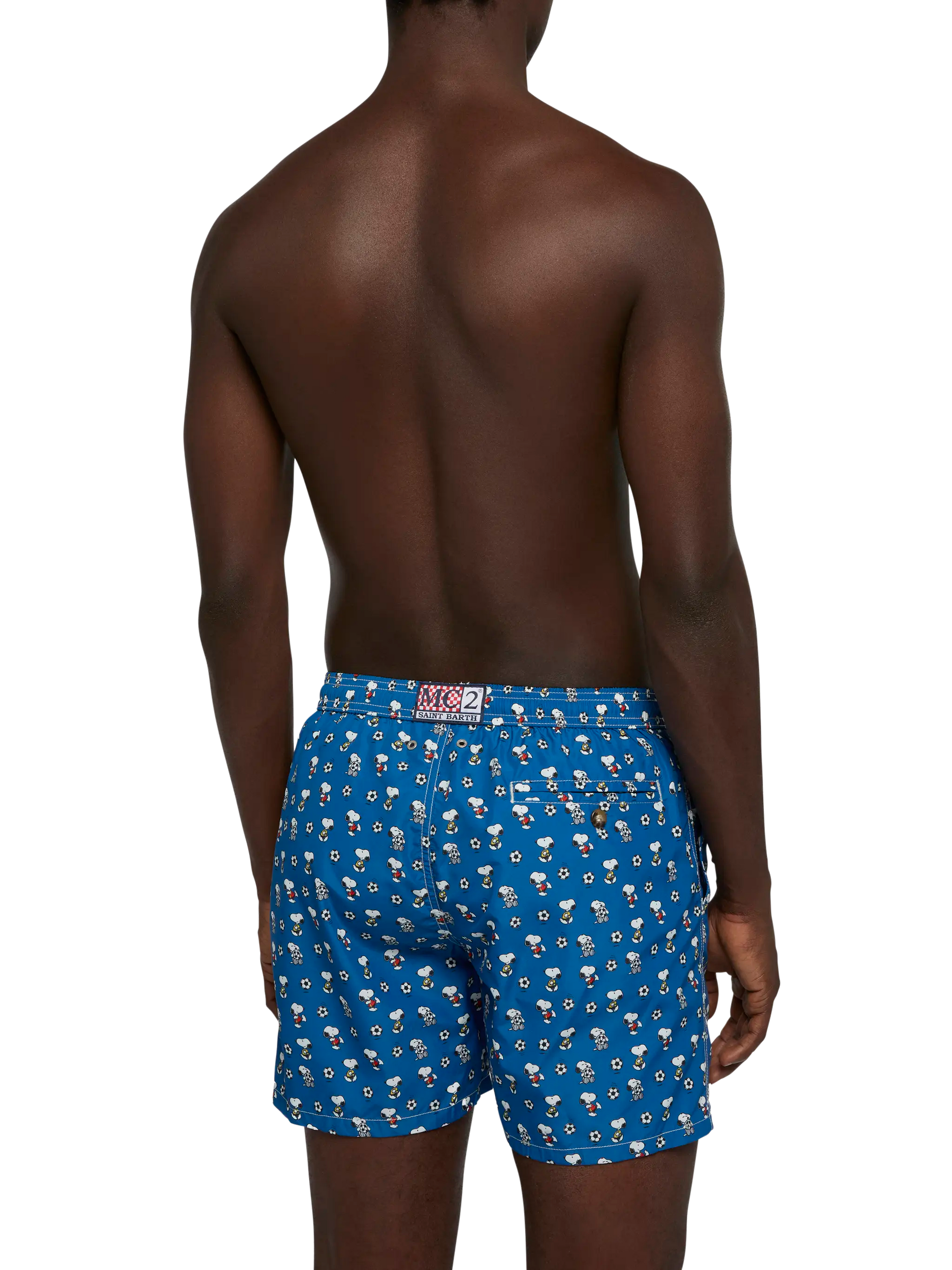 Lightweight fabric swim shorts Lighting with Snoopy print | SNOOPY PEANUTS® SPECIAL EDITION - MC2 Saint Barth