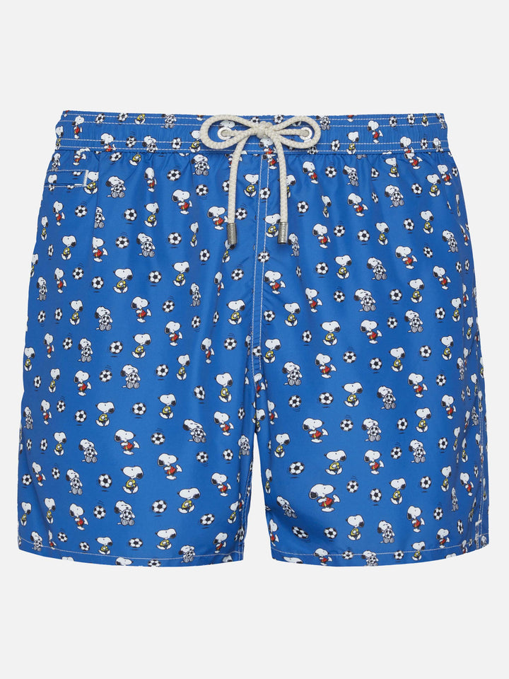 Lightweight fabric swim shorts Lighting with Snoopy print | SNOOPY PEANUTS® SPECIAL EDITION - MC2 Saint Barth