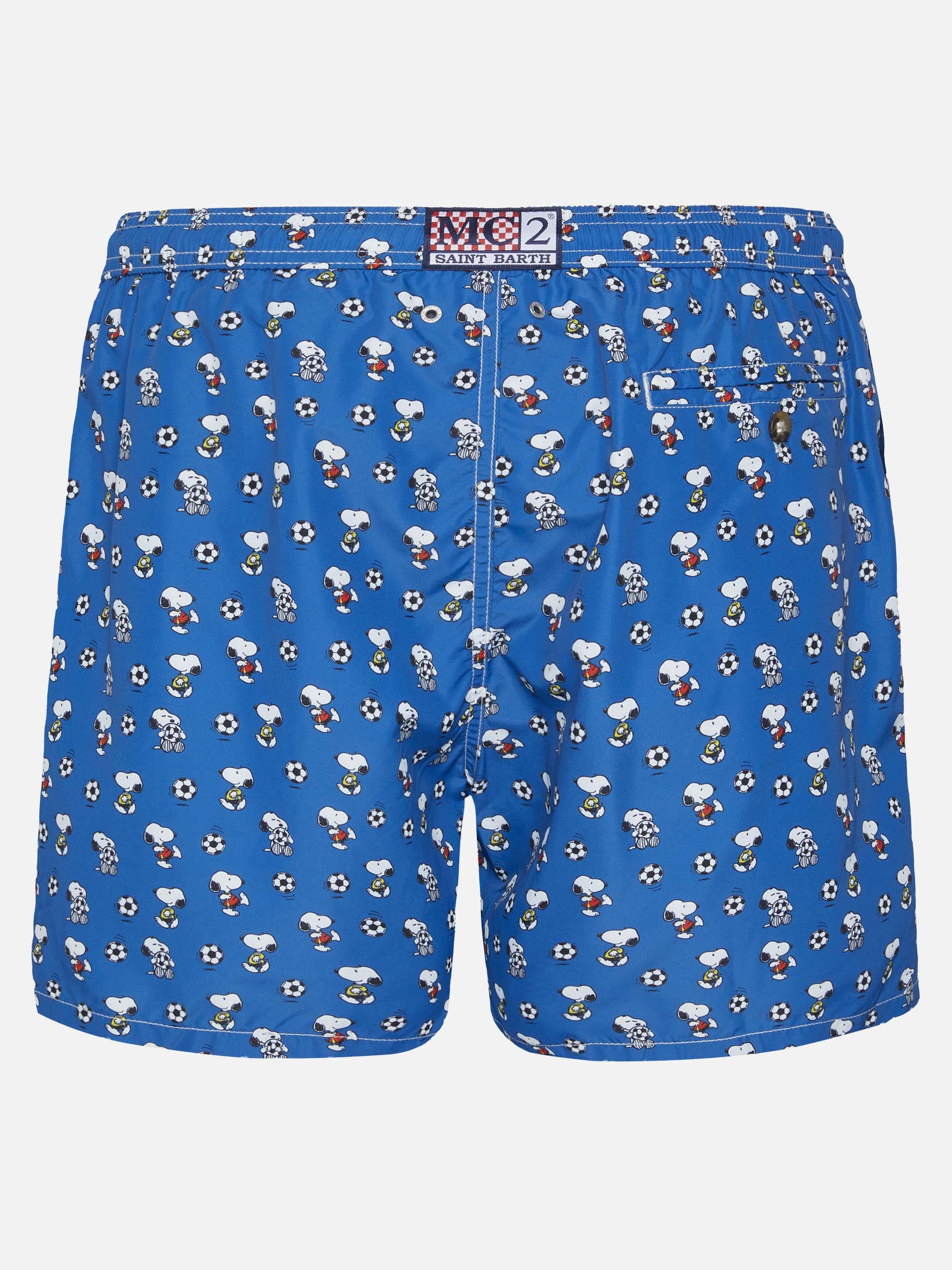 Lightweight fabric swim shorts Lighting with Snoopy print | SNOOPY PEANUTS® SPECIAL EDITION - MC2 Saint Barth