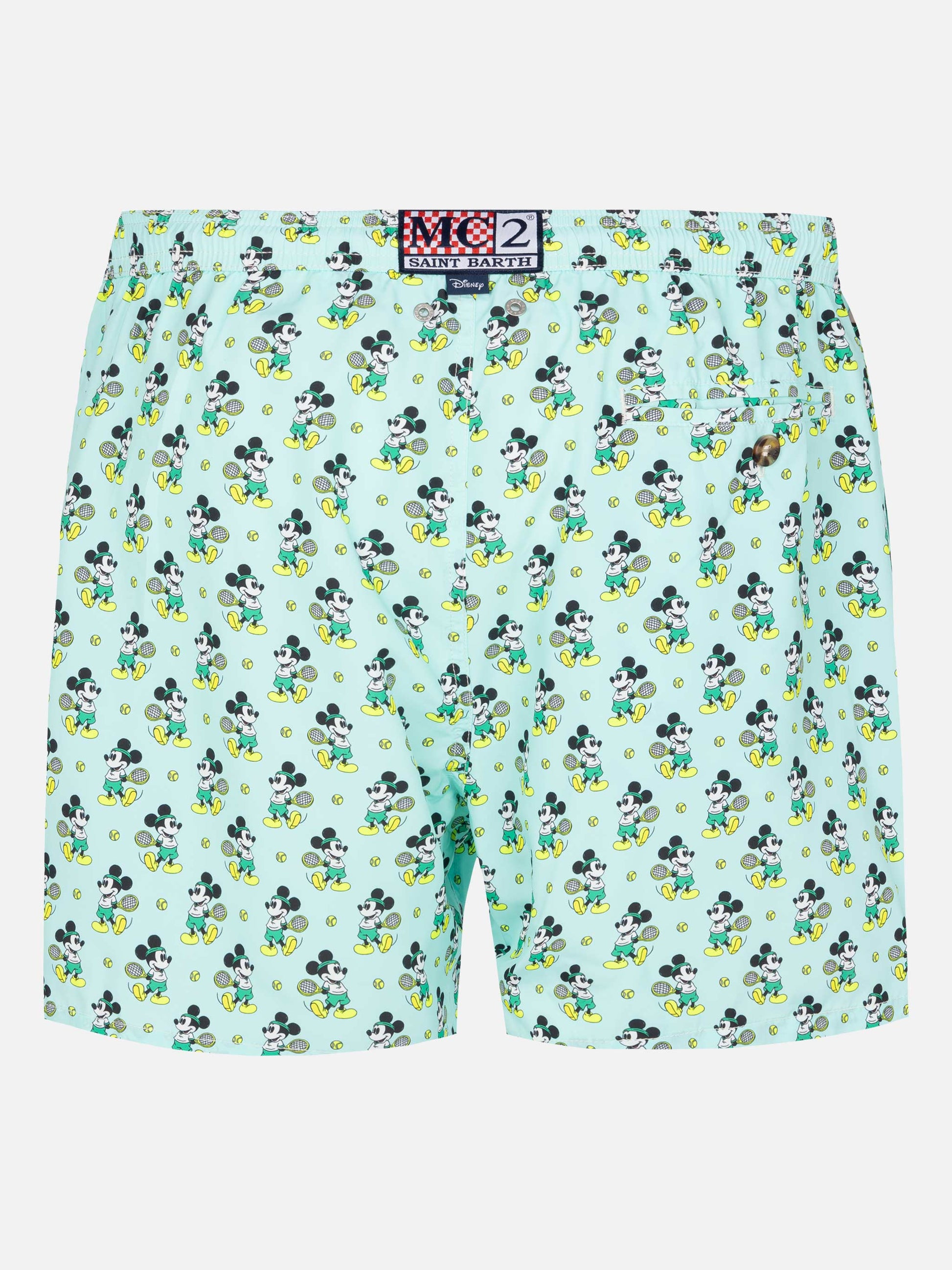 Lightweight fabric swim shorts Lighting with Mickey Mouse print | DISNEY® SPECIAL EDITION - MC2 Saint Barth