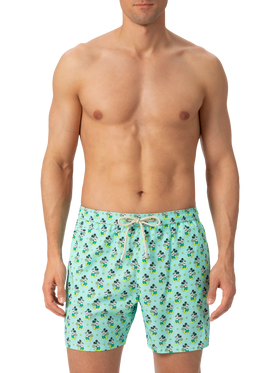 Lightweight fabric swim shorts Lighting with Mickey Mouse print | DISNEY® SPECIAL EDITION - MC2 Saint Barth