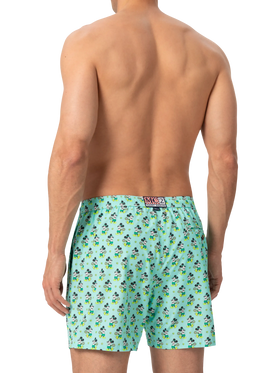 Lightweight fabric swim shorts Lighting with Mickey Mouse print | DISNEY® SPECIAL EDITION - MC2 Saint Barth