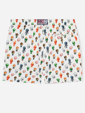 Badeshorts aus leichtem Stoff Lighting mit Minecraft-Print | MINECRAFT® SPECIAL EDITION 