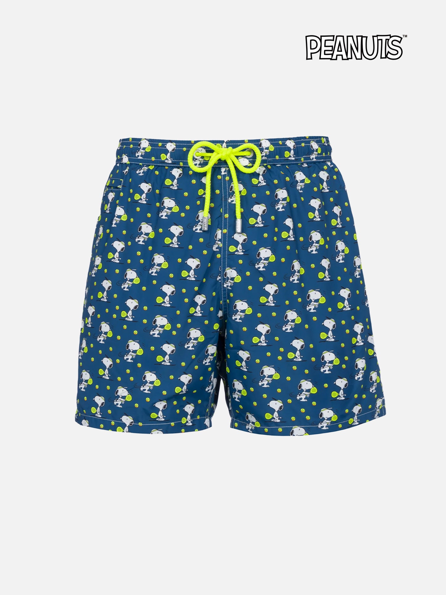 Man lightweight fabric swim-shorts Lighting Micro Fantasy with Snoopy padel print | SNOOPY PEANUTS™ SPECIAL EDITION