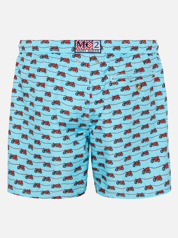 Costume mare Lighting in tessuto leggero con stampa Ducati | DUCATI MOTOR SPECIAL EDITION