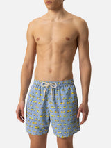 Lightweight fabric swim shorts Lighting with Vespa print | VESPA SPECIAL EDITION