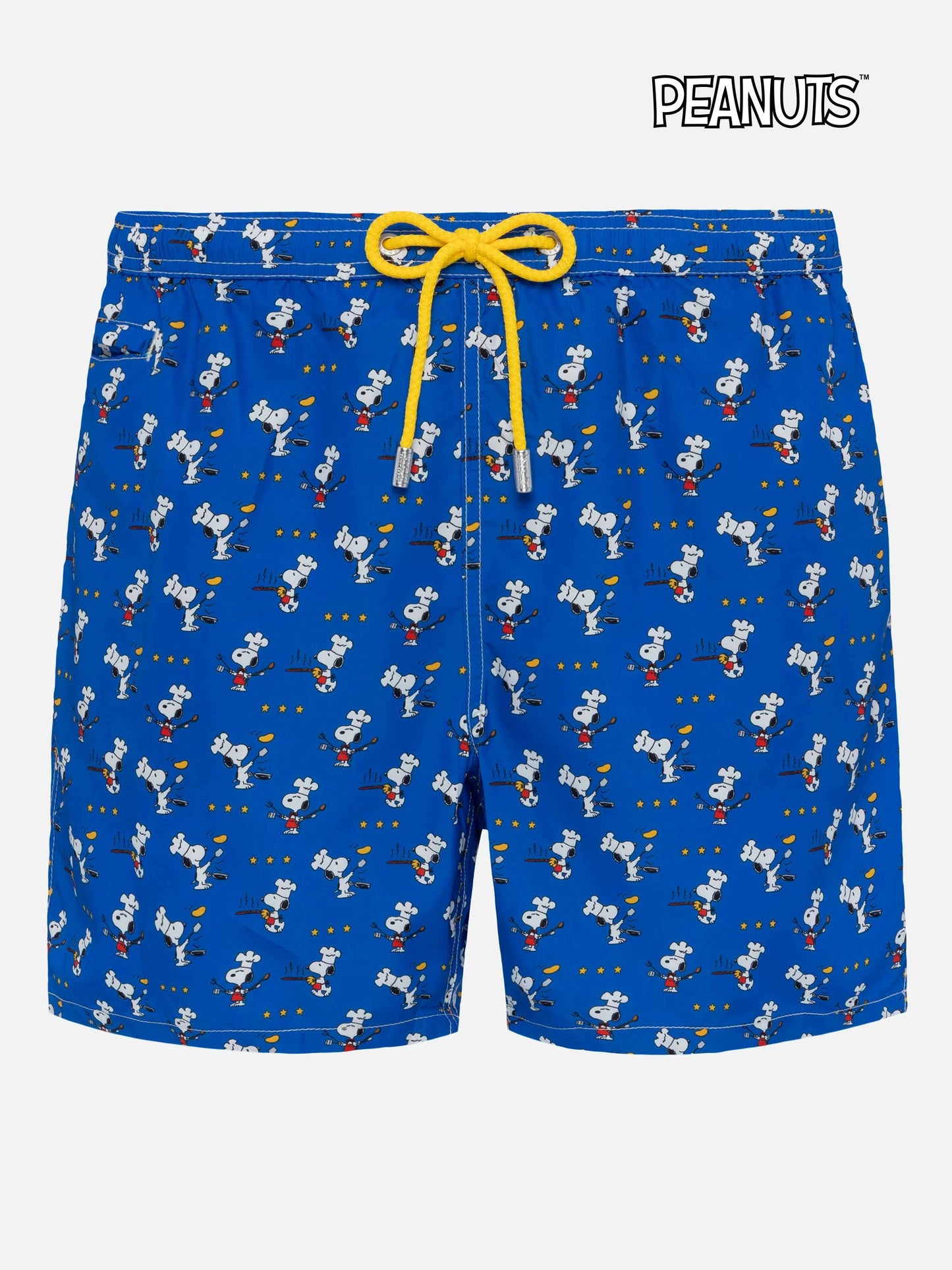 Lightweight fabric swim shorts Lighting with Snoopy chef print | SNOOPY PEANUTS® SPECIAL EDITION