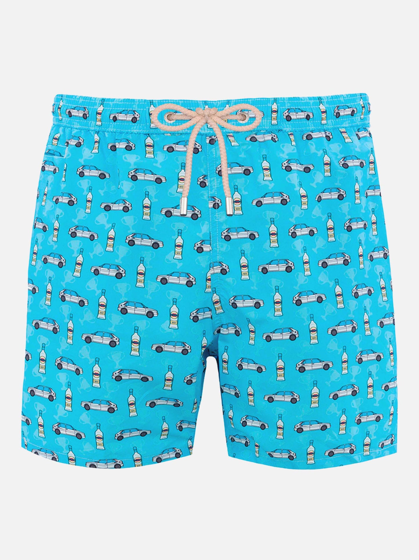 Herren-Badeshorts aus leichtem Stoff Lighting Micro Fantasy mit Lancia Delta-Aufdruck | LANCIA SONDEREDITION