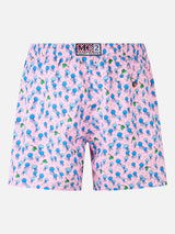 Herren-Badeshorts aus leichtem Stoff Lighting Micro Fantasy mit Quallen-Print