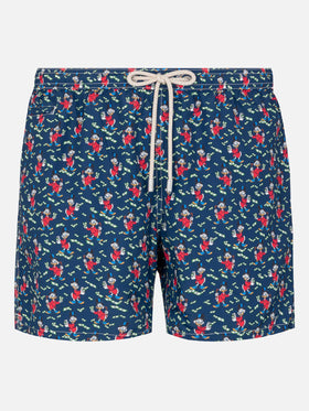Lightweight fabric swim shorts Lighting with Scrooge print | DISNEY® SPECIAL EDITION - MC2 Saint Barth