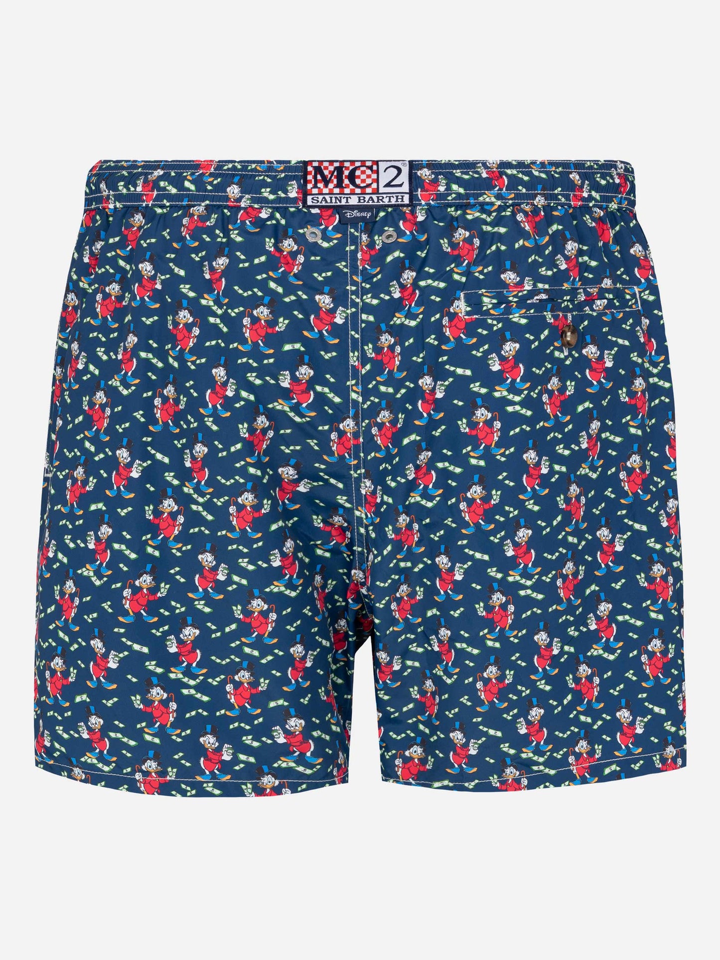 Lightweight fabric swim shorts Lighting with Scrooge print | DISNEY® SPECIAL EDITION - MC2 Saint Barth