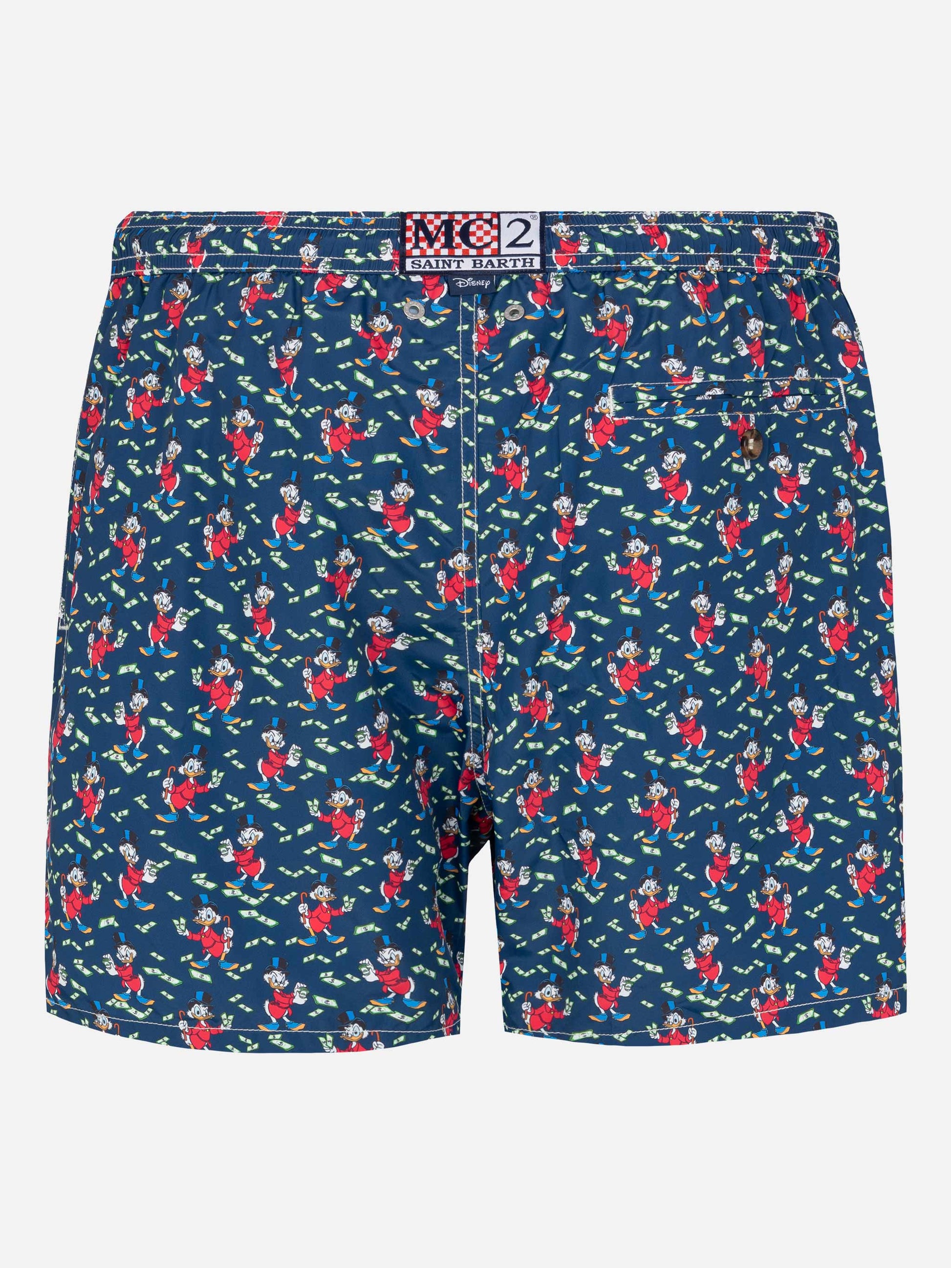 Lightweight fabric swim shorts Lighting with Scrooge print | DISNEY® SPECIAL EDITION - MC2 Saint Barth