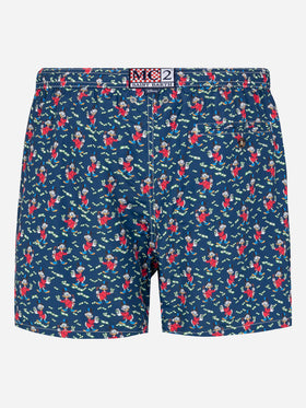 Lightweight fabric swim shorts Lighting with Scrooge print | DISNEY® SPECIAL EDITION - MC2 Saint Barth