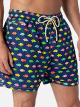 Herren-Badeshorts aus leichtem Stoff Lighting Micro Fantasy mit Clownfisch-Aufdruck