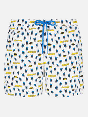 Lightweight fabric swim shorts Lighting with Batman print | BATMAN® SPECIAL EDITION - MC2 Saint Barth