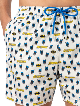 Lightweight fabric swim shorts Lighting with Batman print | BATMAN® SPECIAL EDITION - MC2 Saint Barth