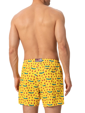 Lightweight fabric swim shorts Lighting with Spiderman print | MARVEL SPECIAL EDITION - MC2 Saint Barth
