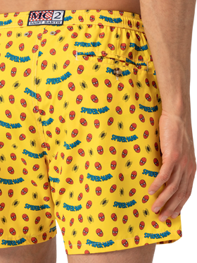 Lightweight fabric swim shorts Lighting with Spiderman print | MARVEL SPECIAL EDITION - MC2 Saint Barth