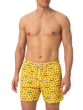 Lightweight fabric swim shorts Lighting with Spiderman print | MARVEL SPECIAL EDITION - MC2 Saint Barth