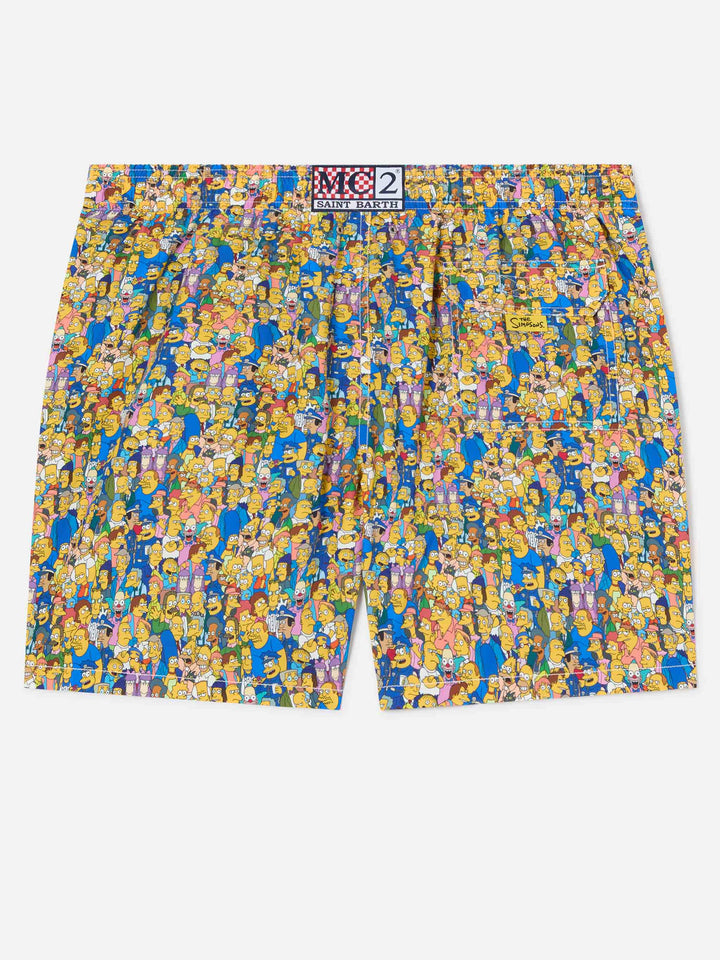 Costume mare Lighting Micro con stampa Simpsons all-over | Special Edition
