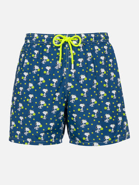 Lightweight fabric swim shorts Lighting with Superman print | SNOOPY PEANUTS® SPECIAL EDITION - MC2 Saint Barth