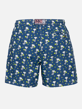 Lightweight fabric swim shorts Lighting with Superman print | SNOOPY PEANUTS® SPECIAL EDITION - MC2 Saint Barth