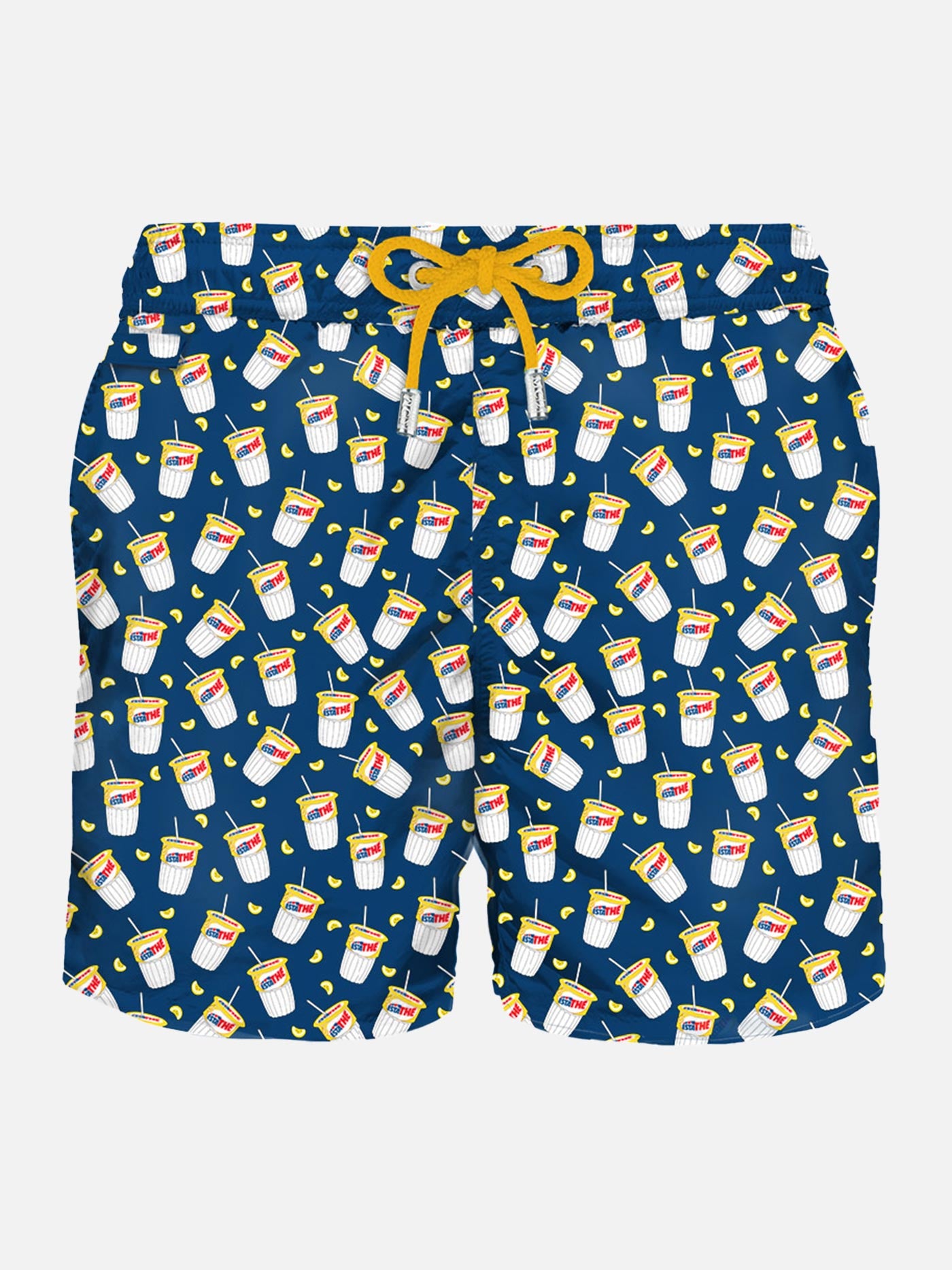Lightweight fabric swim-shorts Lighting with Estathè pack print | ESTATHE' FERRERO SPECIAL EDITION