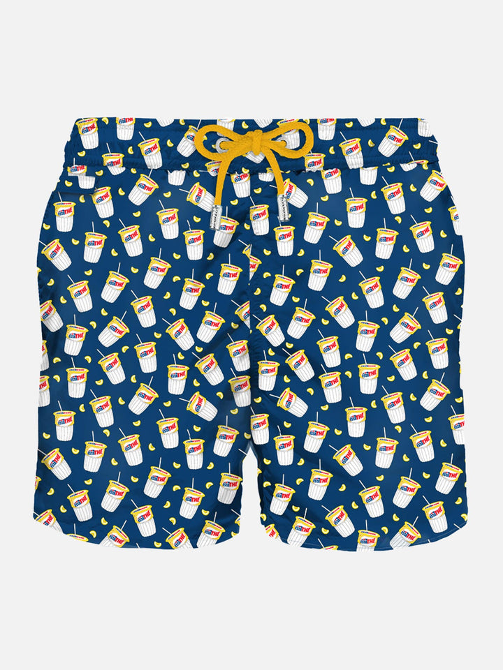 Costume mare in tessuto leggero con stampa Estathè | ESTATHE' FERRERO SPECIAL EDITION