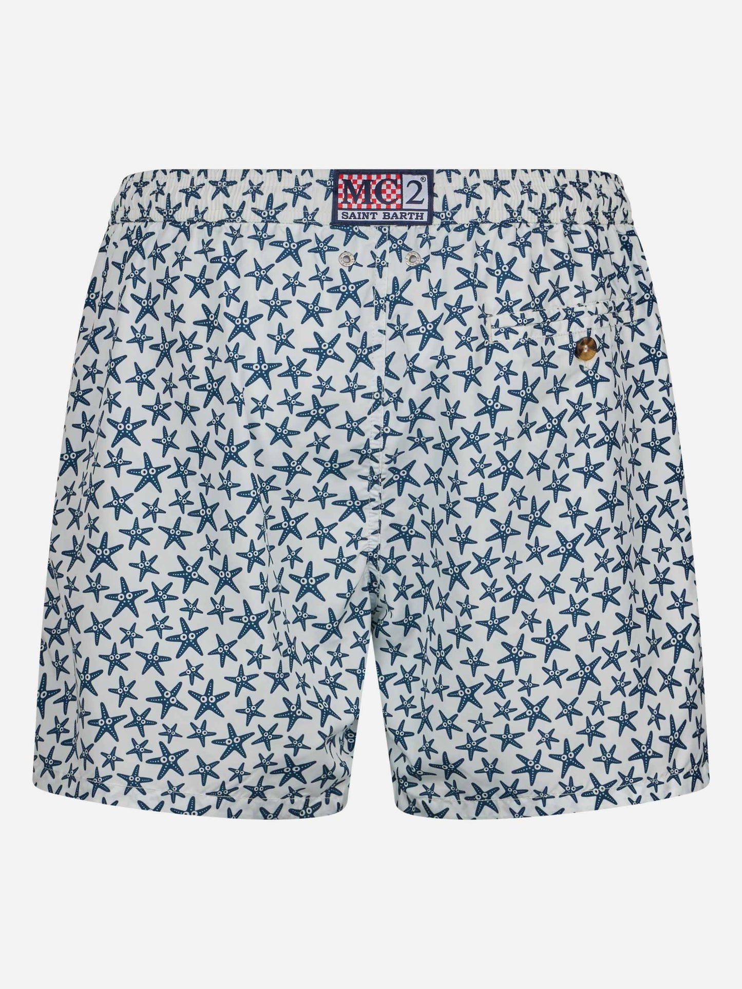 Herren-Badeshorts aus leichtem Stoff Lighting Micro Fantasy mit Seestern-Aufdruck