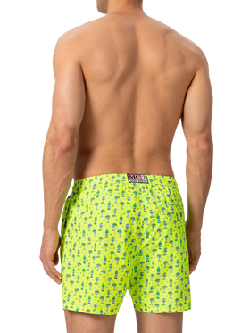 Lightweight fabric swim shorts Lighting with cocktail print - MC2 Saint Barth
