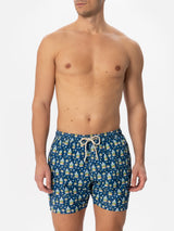 Herren-Badeshorts aus leichtem Stoff mit Portofino-Gin-Print | PORTOFINO DRY GIN SONDEREDITION