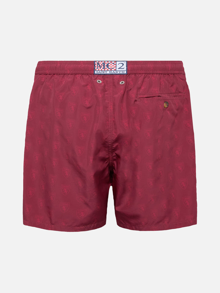 Leichte Badehose aus Lightning-Material mit Torino-Print | TORINO FC SPECIAL EDITION