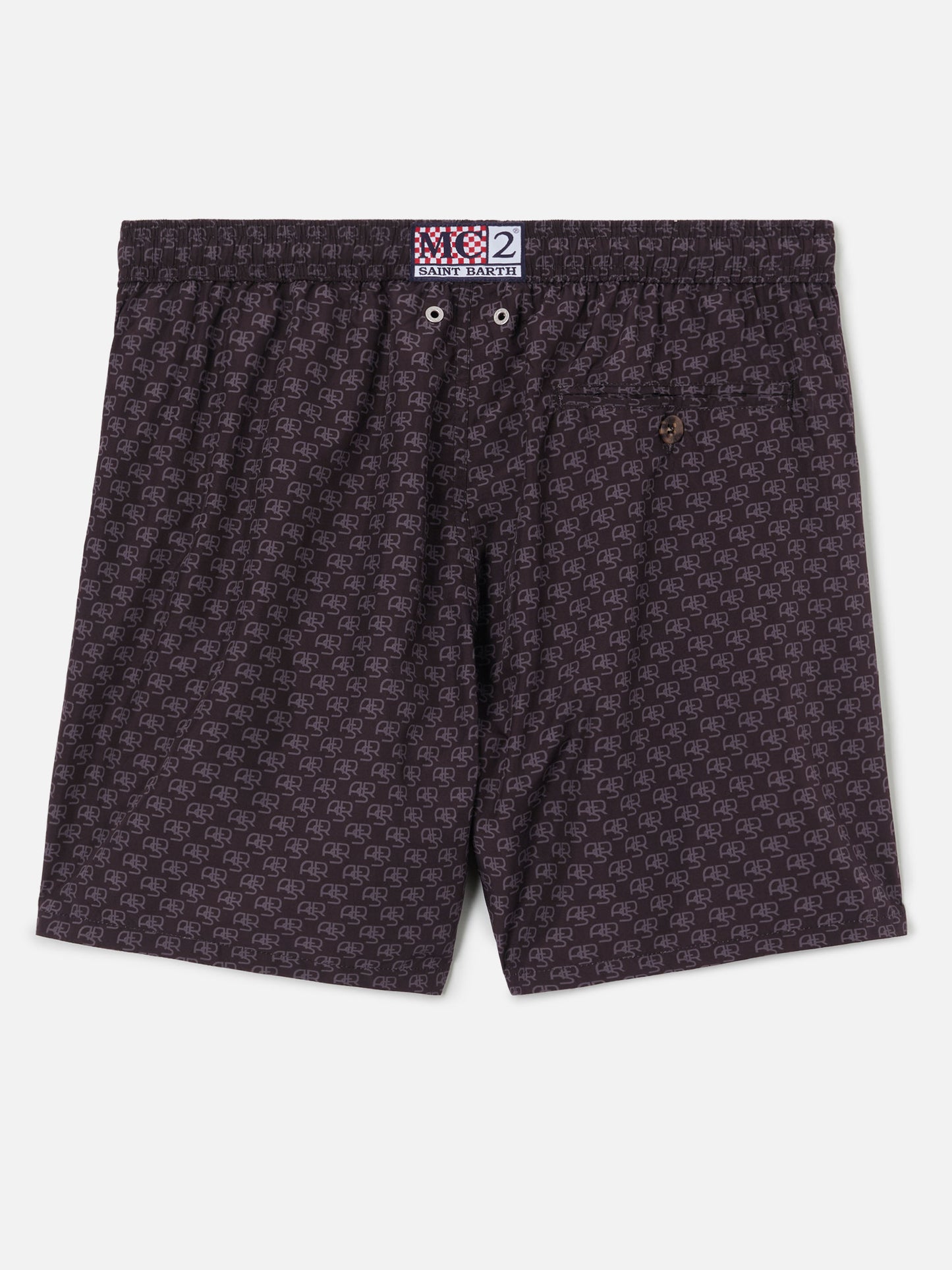 Costume mare in tessuto leggero Lighting con stampa Roma | EDIZIONE SPECIALE AS ROMA