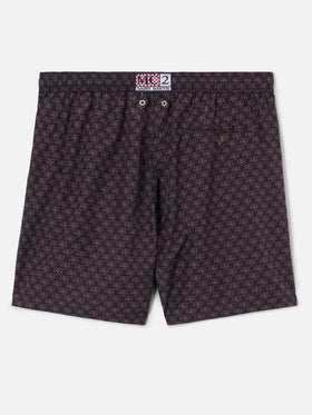 Costume mare in tessuto leggero Lighting con stampa Roma | EDIZIONE SPECIALE AS ROMA